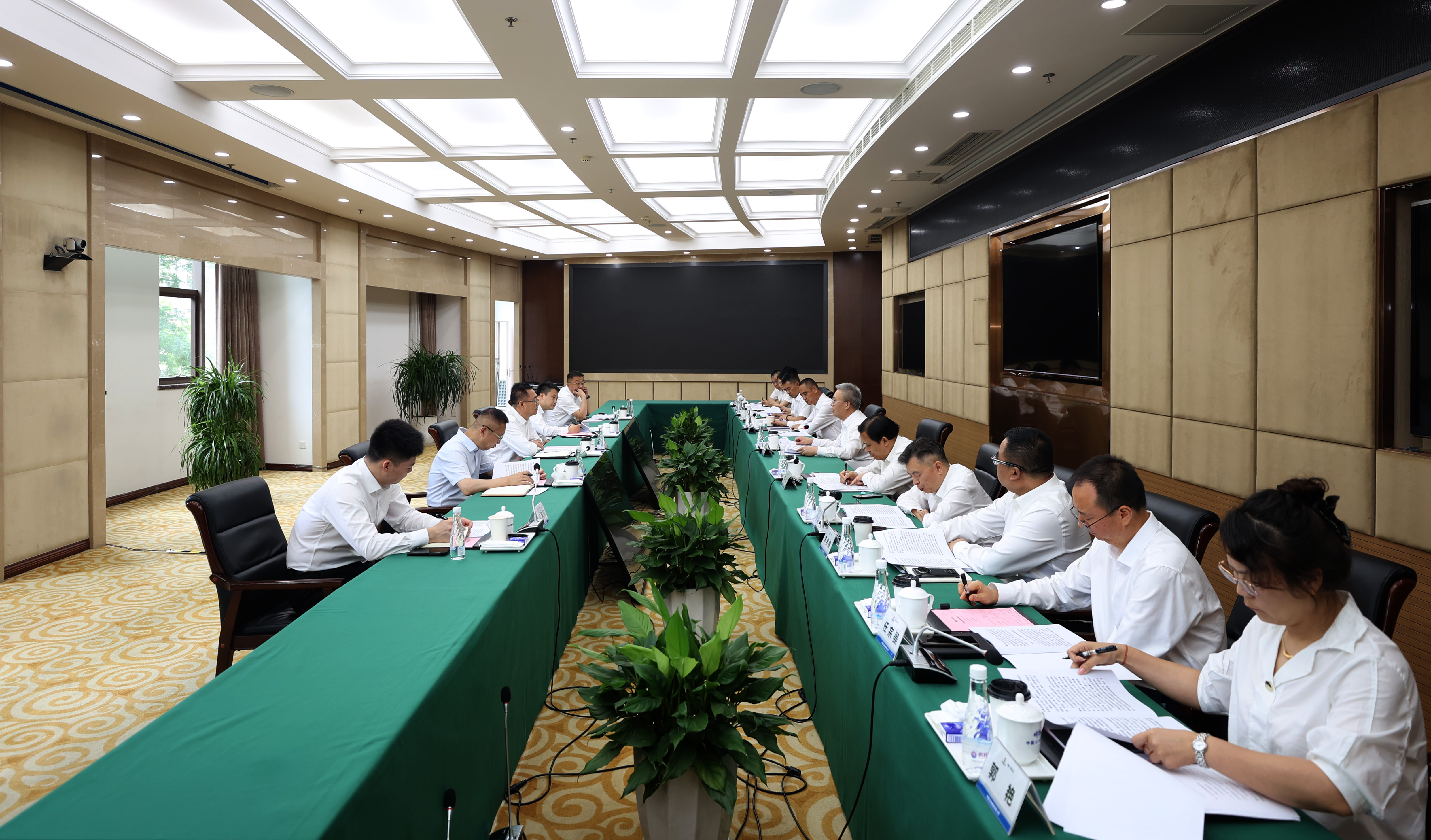 中国五冶座谈会现场